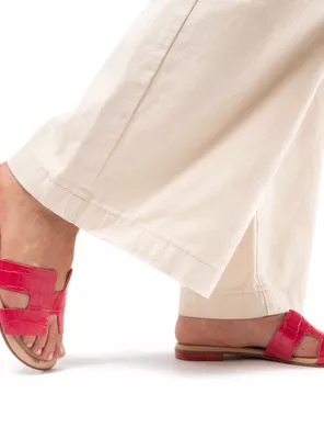 Sandalia Mujer Sandy 660602 Cuero