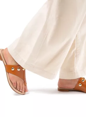 Sandalia Sandy-60603 Cuero Mujer