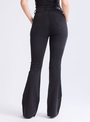 Imagen 2 del producto Jeans Flare con Aplicaciones de Strass en Bota