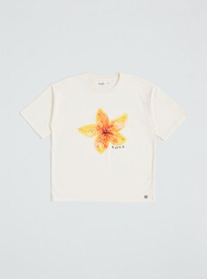 Polera Oversize con Aplicaciones