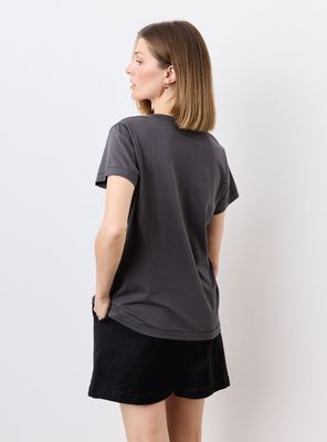 Imagen 2 del producto Polera Manga Corta Hombro Caído Cuello V