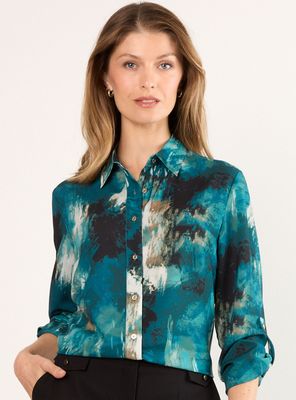 Blusa Camisera Estampada 141