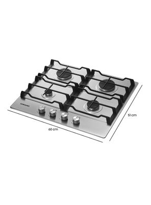 Imagen 2 del producto Encimera a Gas 4 Quemadores NA64D3010AS/ZSGris