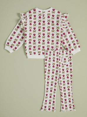 Imagen 2 del producto Buzo con Polerón y Calza Rid Estampado Floral