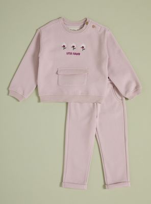 Imagen 1 del producto Buzo con Polerón Bolsillo y Print Flower