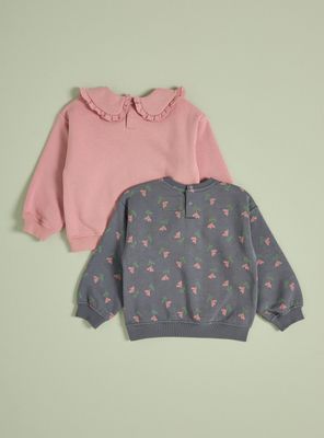 Imagen 2 del producto Polerón Bipack Crew Estampado y con Cuello Bobo