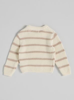 Imagen 2 del producto Sweater Rayas con Botón en Hombro