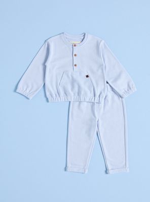 Buzo Liso con Botones