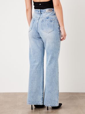 Imagen 2 del producto Jeans Delantero con Brillos y Ojetillos