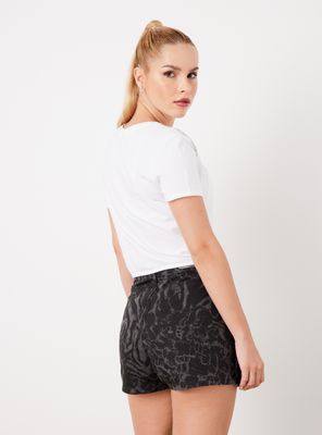 Imagen 2 del producto Polera Aplicación de Hombros con Brillantes