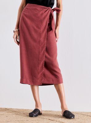 Falda Drapeada en Delantero