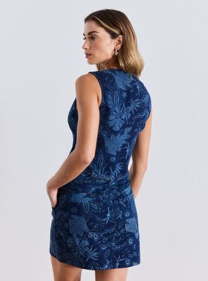 Imagen 2 del producto Blusa Moda Denim Estampado