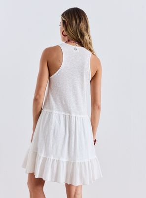 Imagen 2 del producto Vestido Moda Elasticado Look Oversize y Volantes