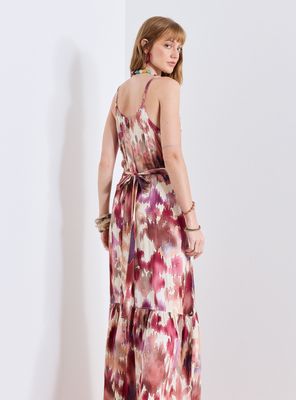 Imagen 2 del producto Vestido Estampado y Cruzado