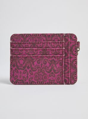 Imagen 2 del producto Billetera Estampado de Tela con Llavero