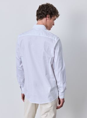 Imagen 2 del producto Camisa Poplin Algodón Cuello Italiano