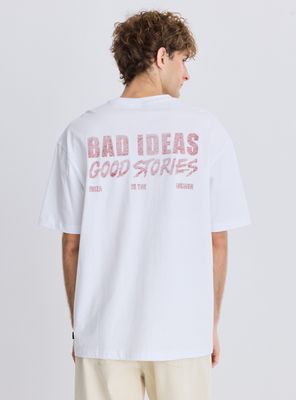 Imagen 2 del producto Polera Cuello Polo Manga Corta Oversize Estampado