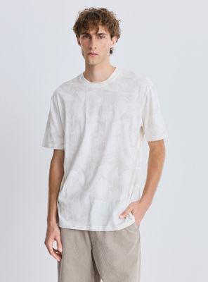 Polera Cuello Polo Manga Corta Estampada