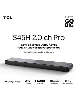 Imagen 2 del producto Soundbar S45H 100W 2.0ch Pro