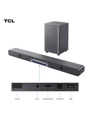 Imagen 2 del producto Soundbar S55H 220W 2.1ch Pro  + Subwoofer
