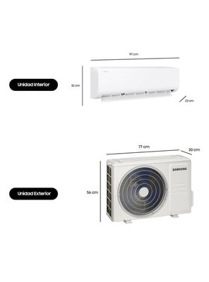 Imagen 2 del producto Aire Acondicionado Split Muro Inverter 18000 BTU AR40F18C0AM/ZS