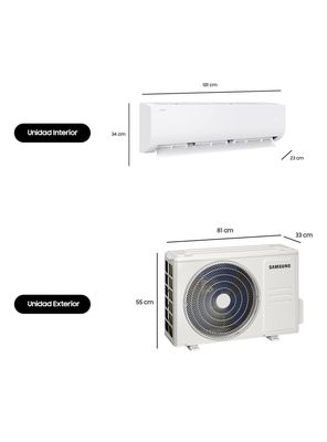 Imagen 2 del producto Aire Acondicionado Split Muro Inverter 24000 BTU AR40F24C0AM/ZS
