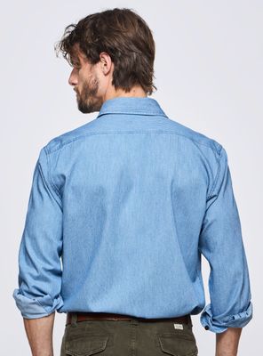 Imagen 2 del producto Camisa Casual Denim Botón Regular