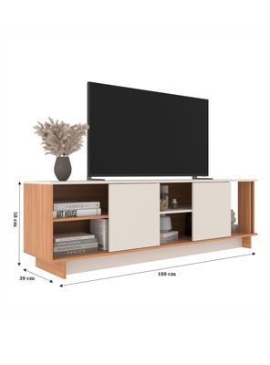 Imagen 2 del producto Rack TV 70 Los Angeles 2 Puertas Café