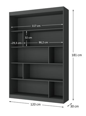Imagen 2 del producto Librero Joe 181x35x5 cm