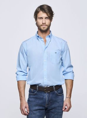 Camisa Manga Larga Cuadro Regular