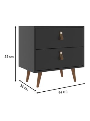 Imagen 2 del producto Velador 2 Cajones Padua