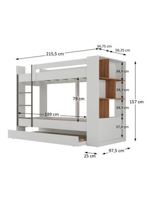 Imagen 2 del producto Camarote con Cama Auxiliar