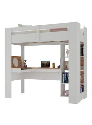 Cama Americana 1 Plaza + Escritorio