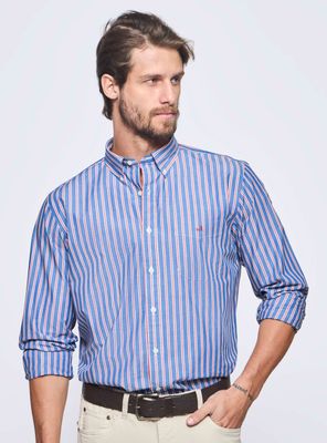 Camisa Casual Print Regular Fit