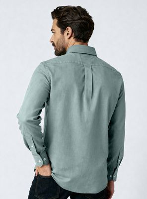 Imagen 2 del producto Camisa Button Down Lino Manga Larga Vintage