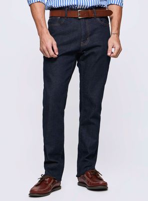 Jeans Algodón Regular Fit Tiro Medio