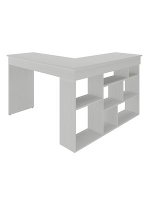 Imagen 1 del producto Escritorio Compacto en L + Librero 8 Cubos