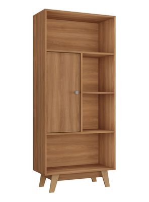 Librero HO-2997 1 Puerta Café