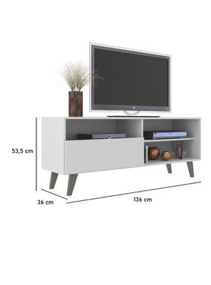 Imagen 2 del producto Rack TV Detroit 750 Blanco