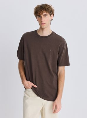 Polera Cuello Polo Manga Corta Lavada