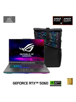 Imagen 2 del producto Notebook Gamer ROG Strix G16 G614 AMD Ryzen 9 NVIDIA GeForce RTX 5060 16GB RAM 1TB SSD 16' 240Hz