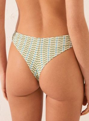 Imagen 2 del producto Calzón Bikini Brasileña Estampado Geométrico