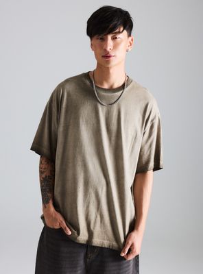 Polera Sólida Boxy Fit