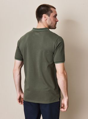 Imagen 2 del producto Polera Pique Manga Corta Detalle Cuello