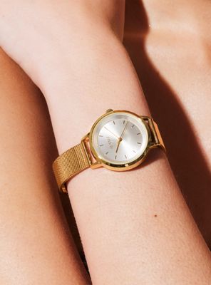 Reloj Análogo Gold Mujer