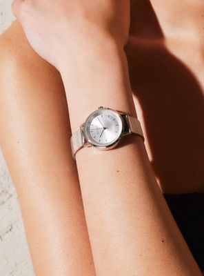 Reloj Análogo Silver Mujer