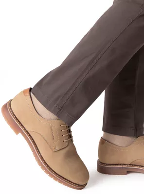 Zapato Casual Cuero Albany36026  Hombre