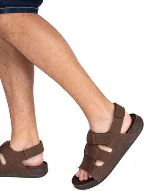 Sandalia  Cuero Bondi 35395 Hombre