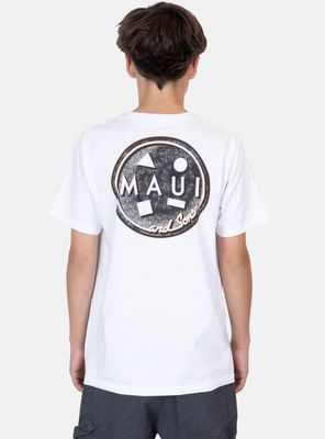 Imagen 2 del producto Polera Estampado Espalda Logo Desgastado