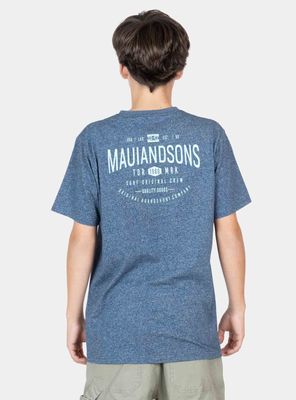 Imagen 2 del producto Polera Estampado Logo Letras Denim